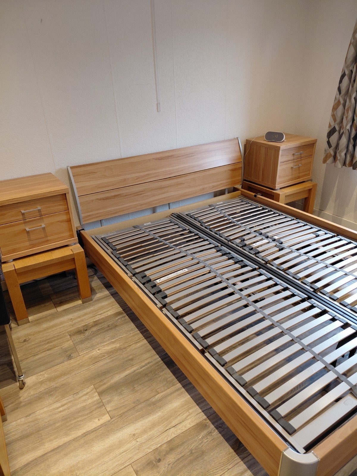 bed, Ophalen, Gebruikt, 210 cm, Tweepersoons