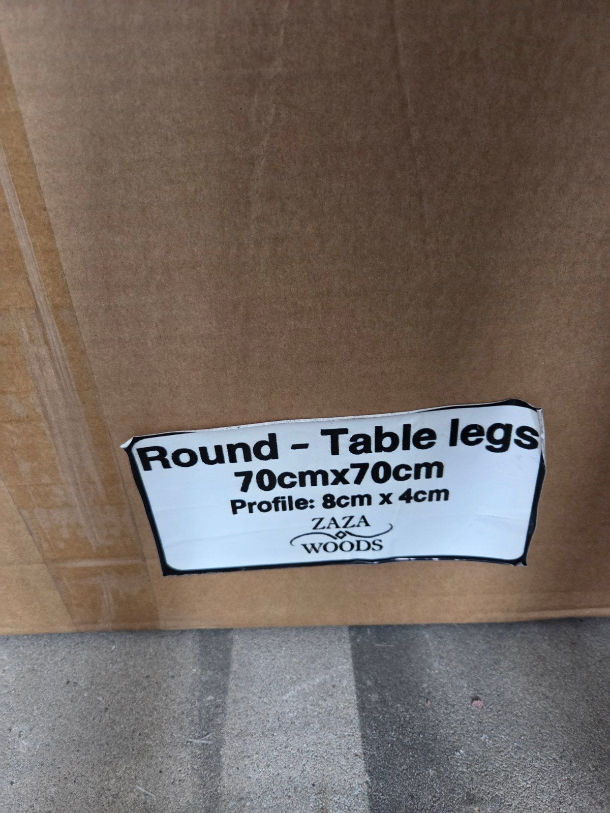 Nieuwe Matrix Tafelpoot Zwart Metaal voor Ronde Tafel, Ophalen of Verzenden