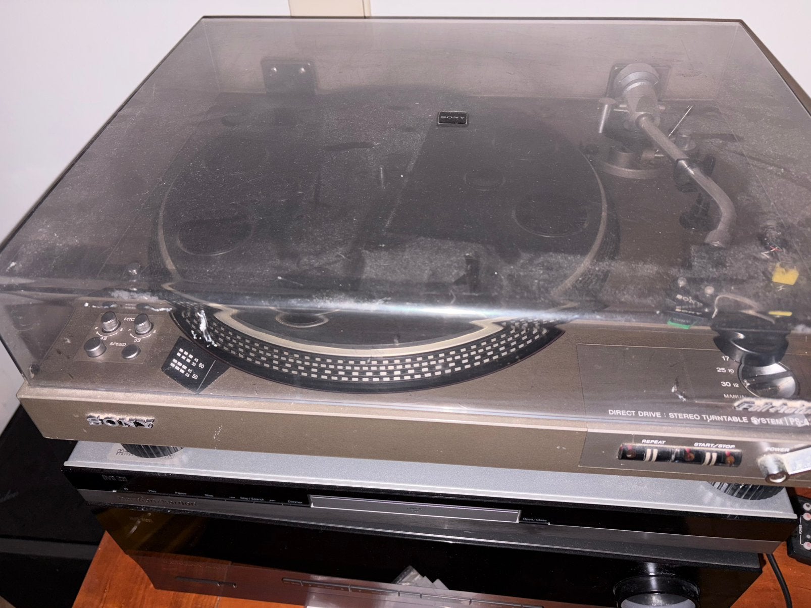 Sony pa-4300 Direct drive platenspeler, Audio, Tv en Foto, Ophalen, Gebruikt, Sony