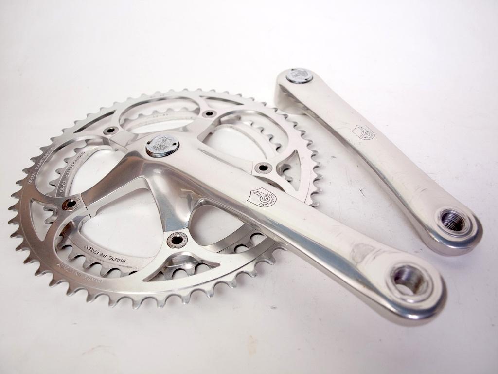 Campagnolo Athena Crankstel, Crankstel of Pedalen, Gebruikt, Campagnolo, Ophalen of Verzenden