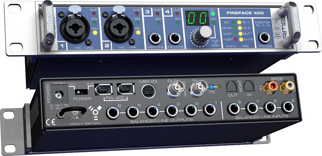 RME Fireface 400 Audio Interface - Studio Kwaliteit, Extern, Gebruikt, RME Audio, Info@rme-audio.de