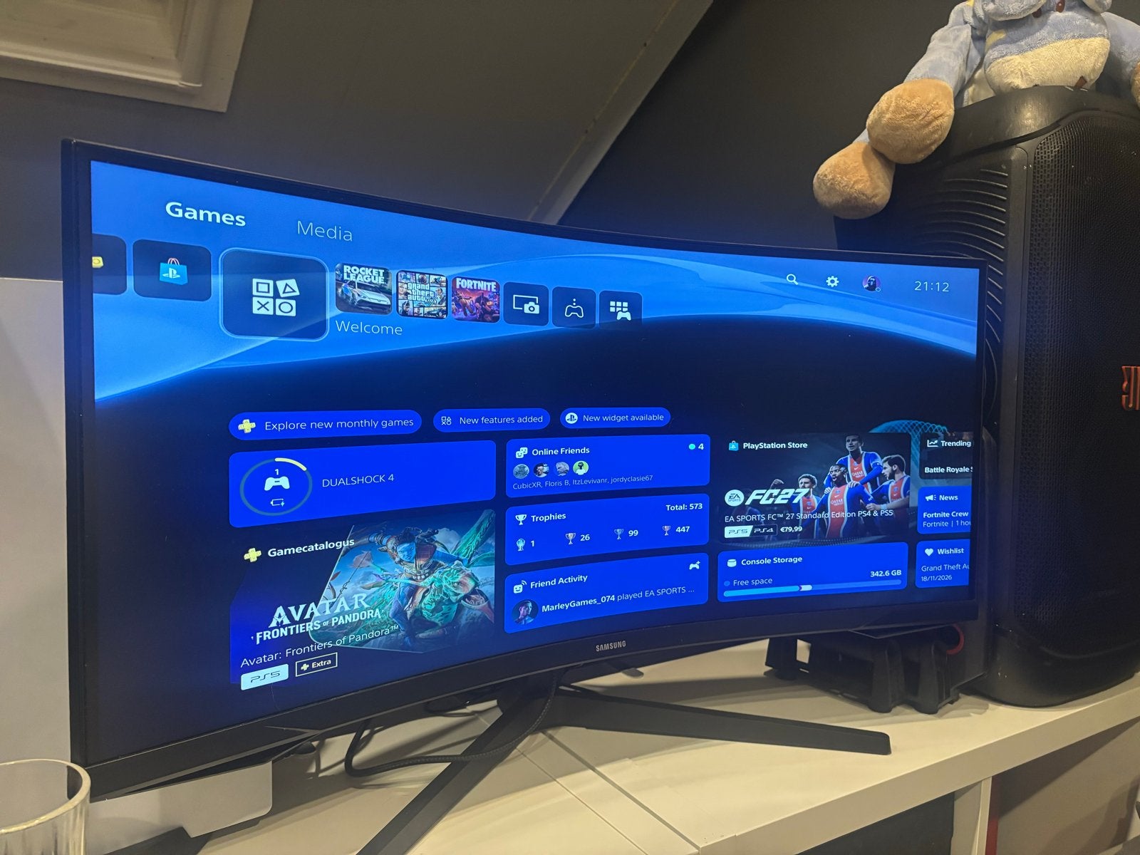 Samsung Odyssey G5 LC34G55TWWPXEN Curved