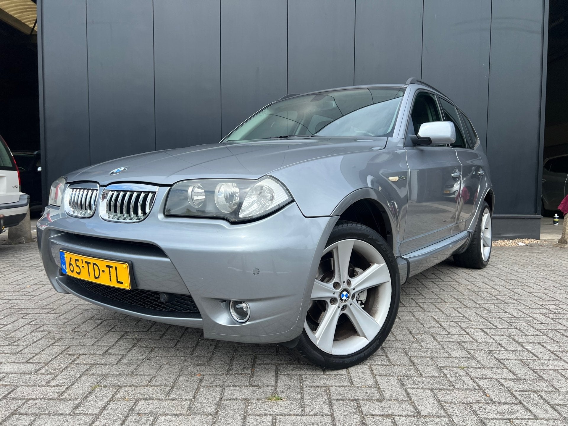 BMW X3 2.0i M-Sport '06 OrgNl/Leer/19'Lmv/Nap/ZrMooi!, Auto's, Zwart, 4 cilinders, 150 pk, Bedrijf