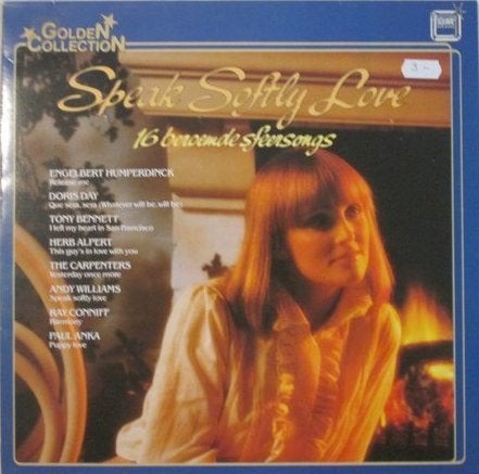 speak softly love 16 beroemde sfeersongs, LP, Gebruikt, Ophalen of Verzenden, Pop