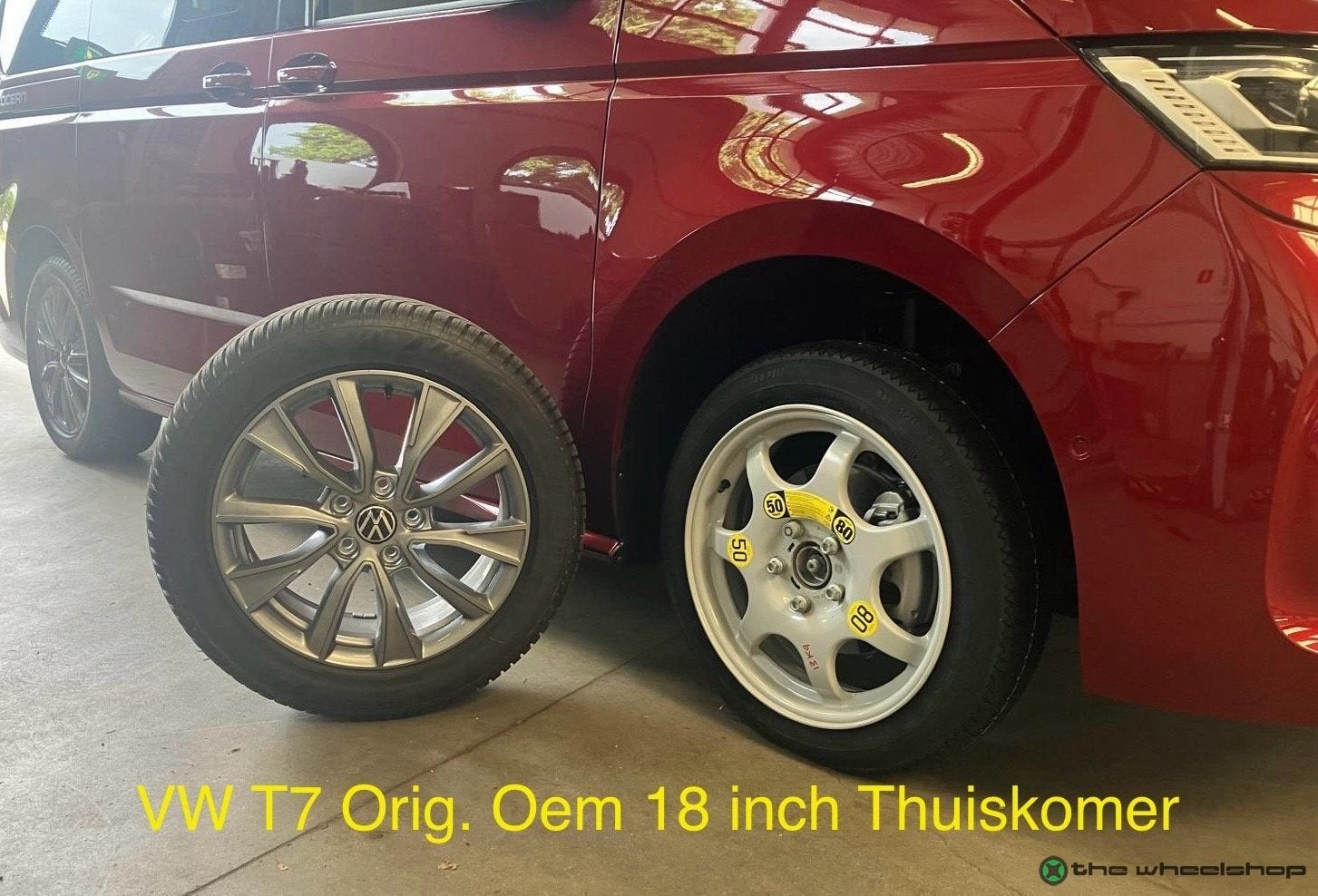 Reservewiel Thuiskomer VW T7 Multivan California 18 inch Oem, -, Banden en Velgen, VWAG, Ophalen of Verzenden