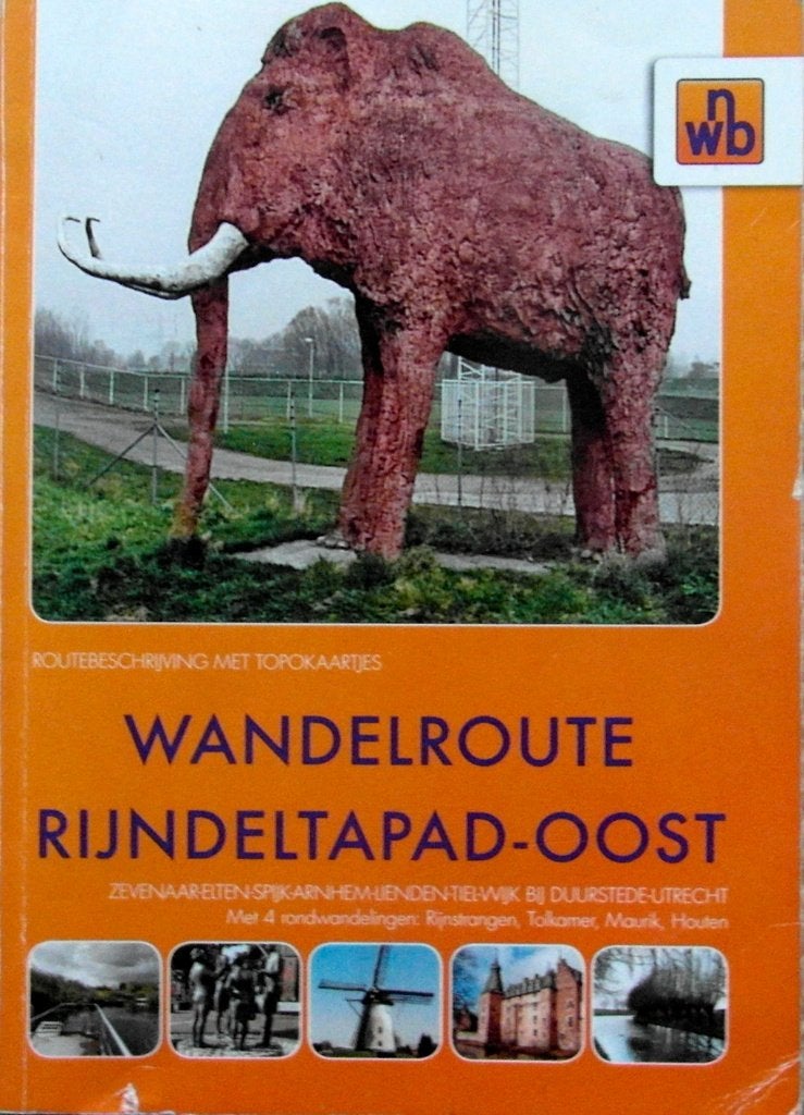 Wandeltroute RIJNDELTAPAD-OOST, Ophalen of Verzenden, Zo goed als nieuw, Watersport en Hengelsport