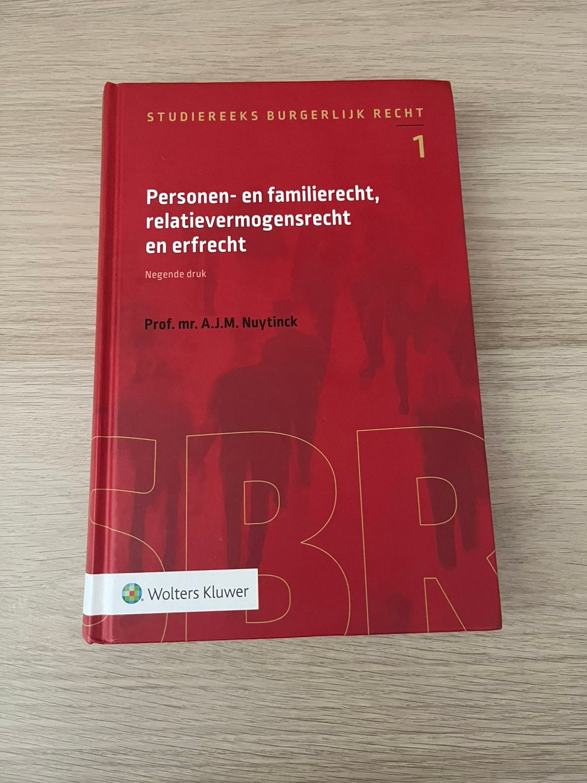 Personen- en familierecht, relatievermogensrecht en erfrecht, Sociale wetenschap, Ophalen of Verzenden, Zo goed als nieuw, A.J.M. Nuytinck