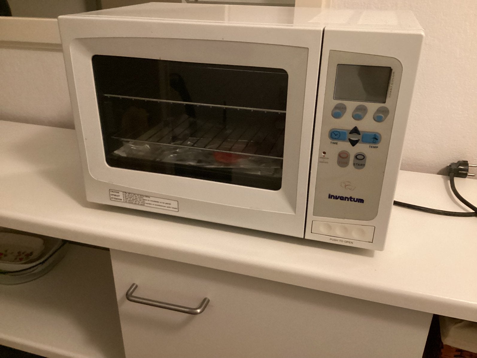 Oventje met broodbakmachine merk Inventum, Ophalen, Zo goed als nieuw, Vrijstaand