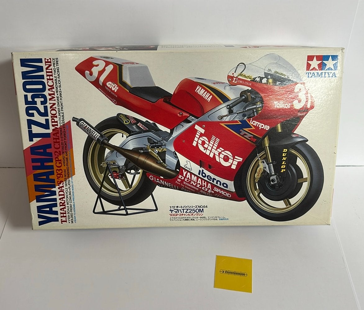 Occasion | Tamiya 14064 -  Yamaha TZ250M | 1:12 | GP-2, Gebruikt, 1:50 of kleiner, Overige typen, Ophalen of Verzenden