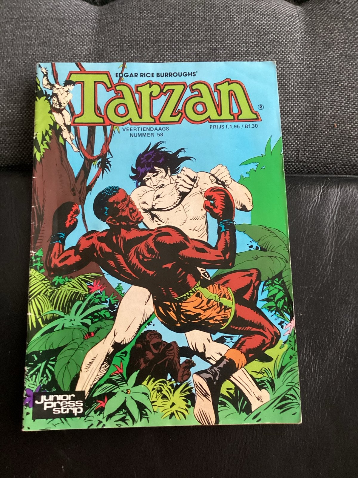 Tarzan stripboek - Nummer 58 - Junior Press Strip, Boeken, Strips | Comics, Ophalen of Verzenden, Gelezen