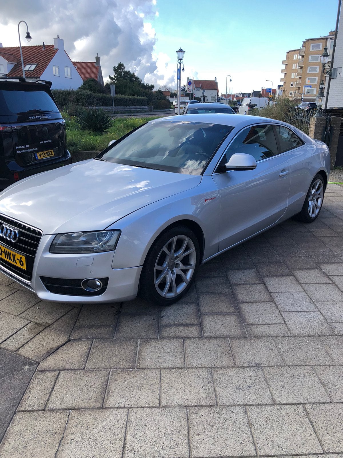 Audi A5 Coupé 3,2 FSI Quattro sport/ Autom/ Leer unieke uitv, Automaat, Dealer onderhouden, Zwart, Leder