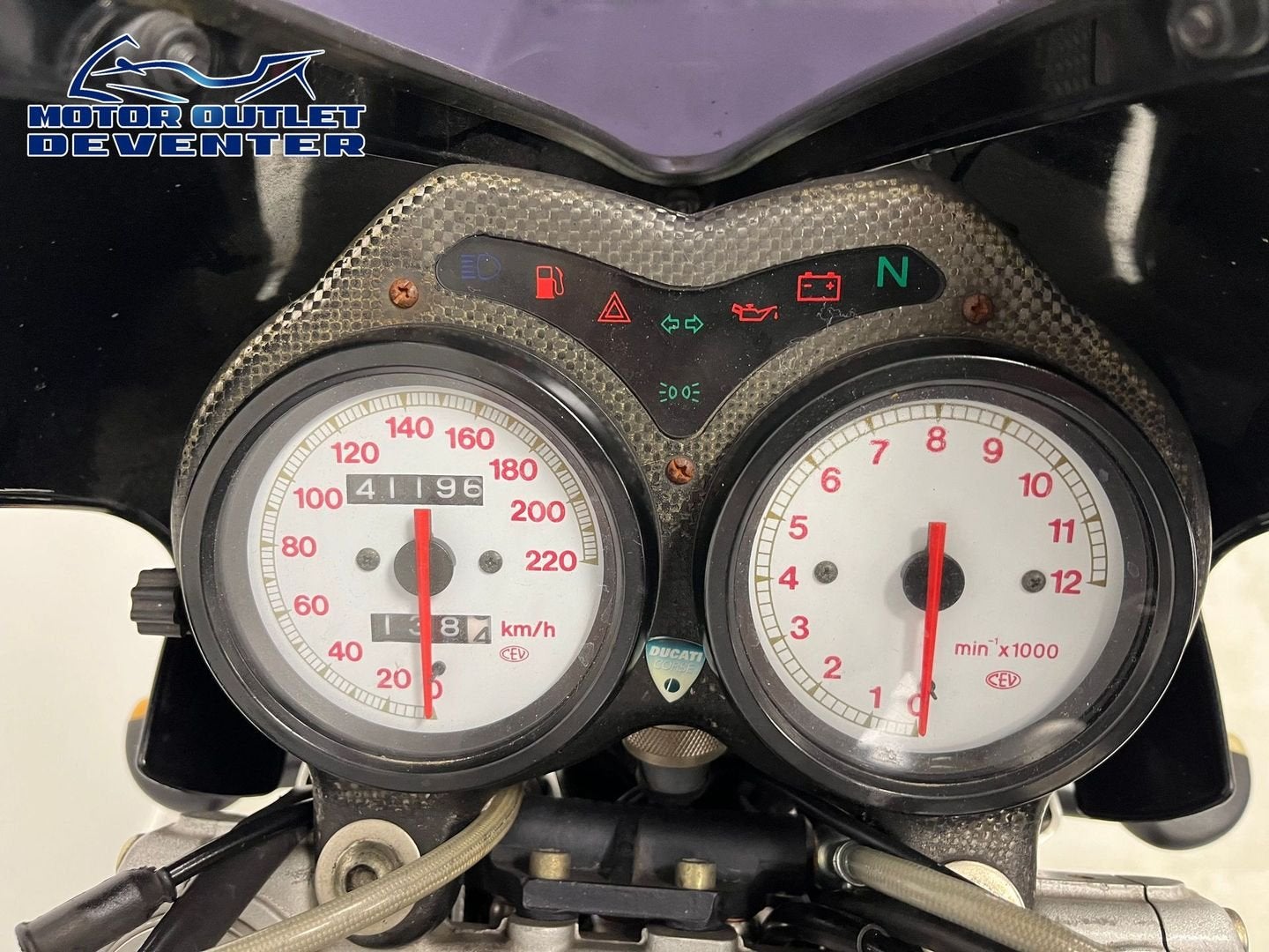 DUCATI M 750 DARK (2000), Motoren, Motoren | Ducati, DUCATI, 2 cilinders, Motorrijbewijs A, Bedrijf