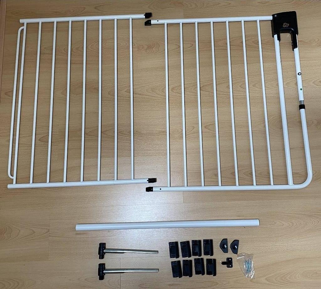 Traphekje (wit) - A3/Fenss SafetyDoor [nieuw], Ophalen, Nieuw, 115 cm of meer, Metaal of IJzer