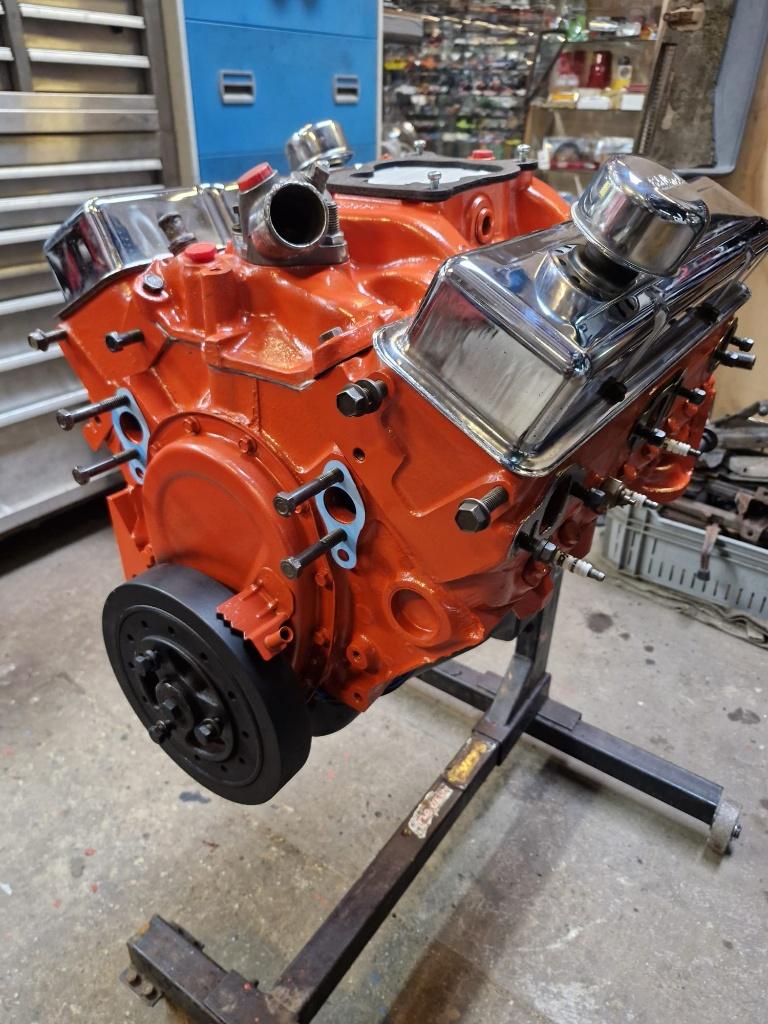 350CUI (5.7LTR.) Small Block Chevy V8 motor., Ophalen, Gebruikt, Overige automerken