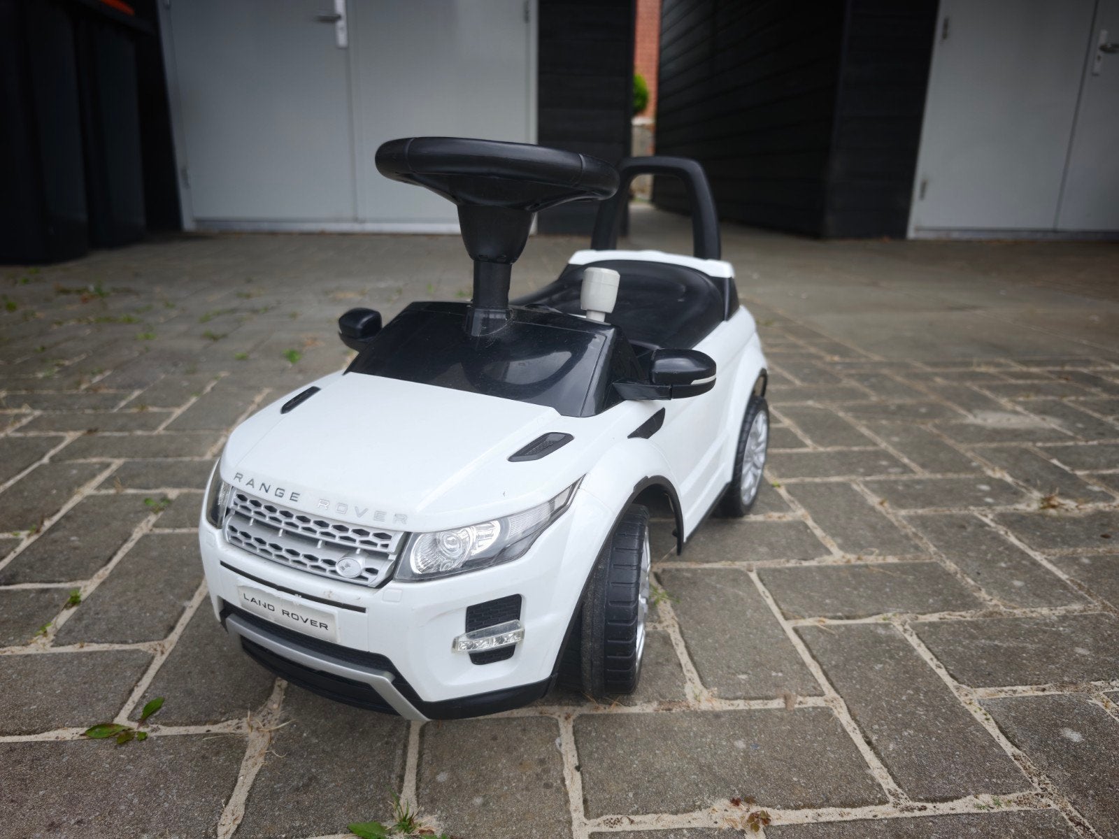 Witte Range Rover loopauto, Ophalen, Zo goed als nieuw, Loopvoertuig