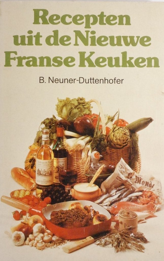 Recepten uit de Franse Keuken - Kookboek Elsevier jaren 70