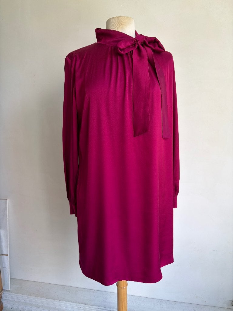 ana alcazar jurk maat 38 wijrood, Kleding | Dames, Maat 38/40 (M), Verzenden, Zo goed als nieuw, Knielengte