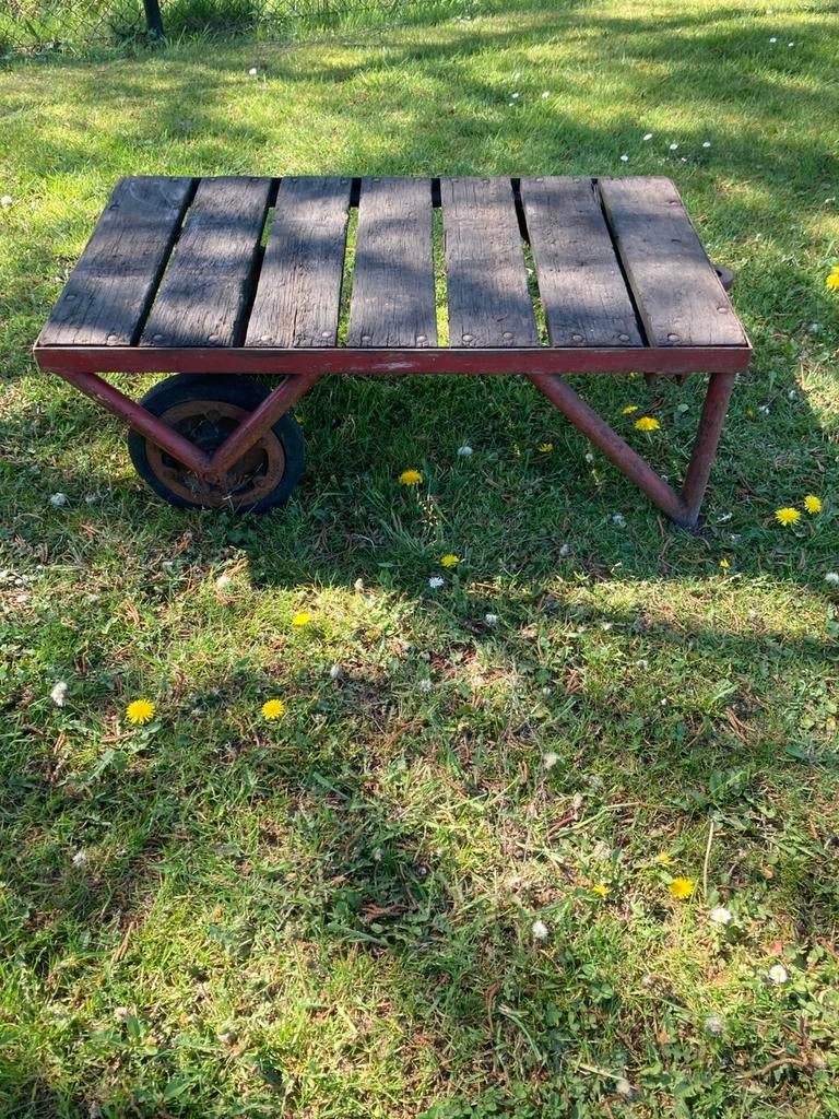 Mooie oude transportkarren, Antiek en Kunst, Curiosa en Brocante, Ophalen