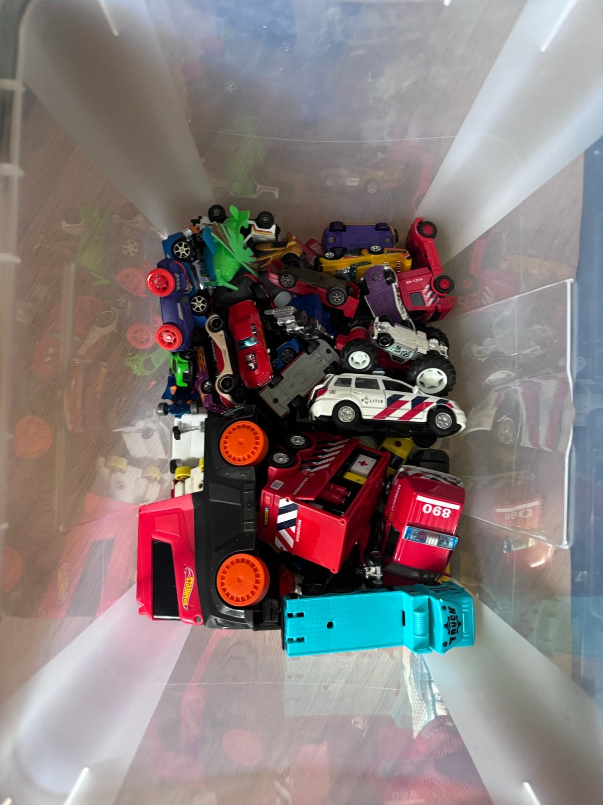 Hotwheels: Diverse Banen en Auto's, Ophalen, Gebruikt