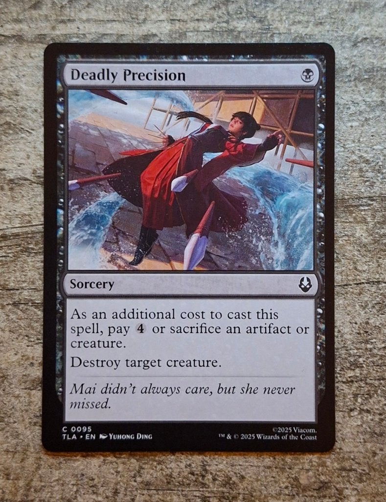 Deadly Precision - Magic the Gathering, Verzenden, Zo goed als nieuw, Losse kaart