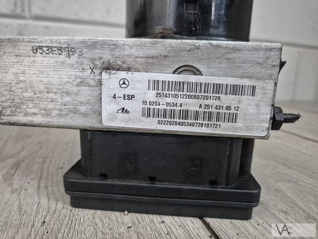 ABS pomp Mercedes ML W164 2005 -2013 a2515452632 a2514310512, Gebruikt, -, Ophalen of Verzenden, -