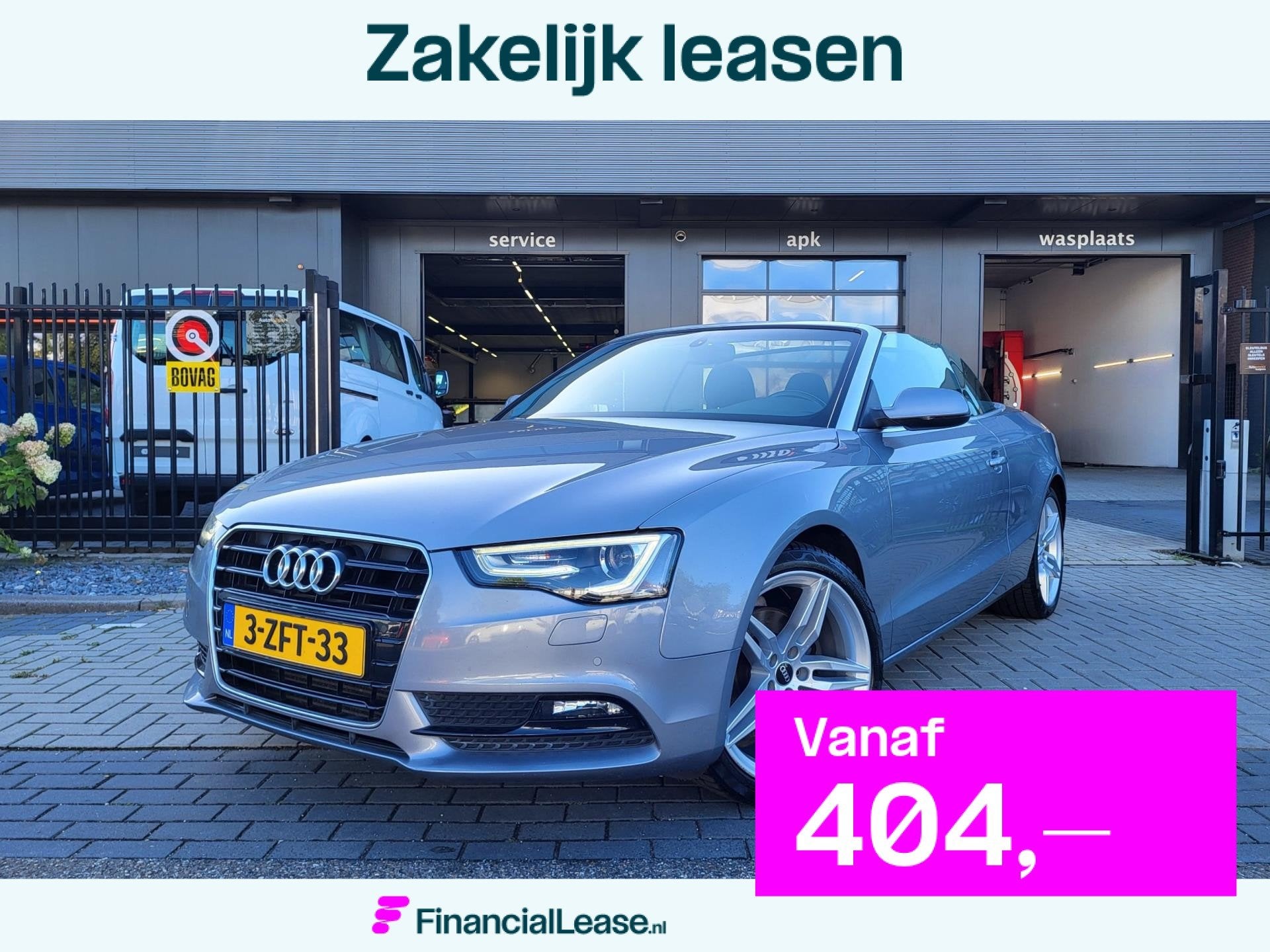 Audi A5 Cabriolet 1.8 TFSI Pro Line | CABRIOLET | AUTOMAAT |, Stof, Gebruikt, 4 cilinders, Cabriolet