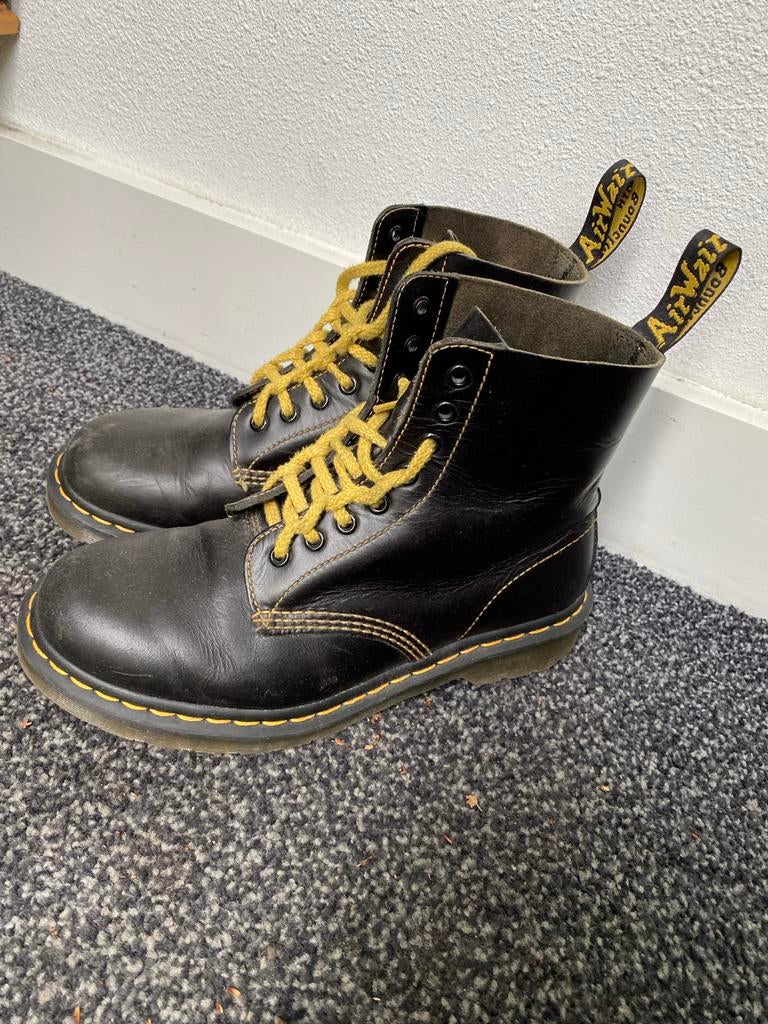 Dr. Martens 1460 Pascal Zwarte Leren Laarzen Maat 39, Kleding | Dames, Schoenen, Ophalen of Verzenden, Gedragen, Zwart, Lage of Enkellaarzen