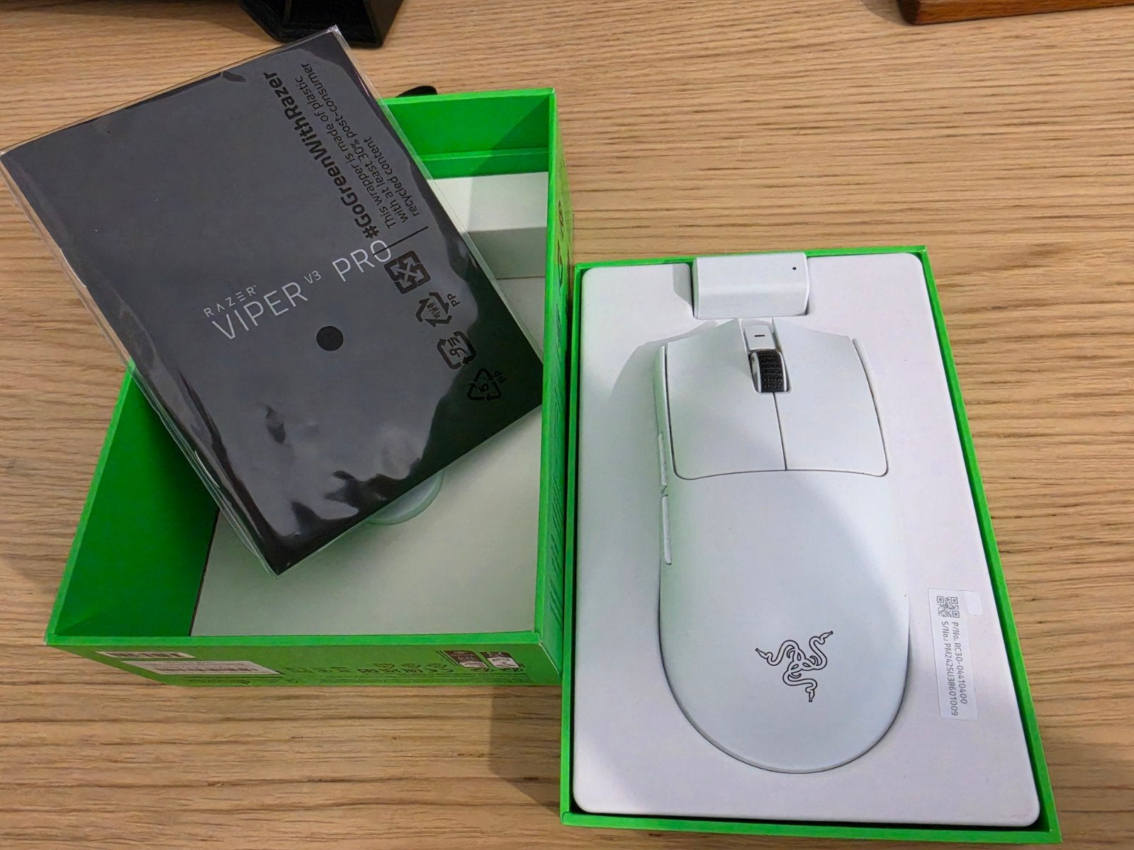 Razer Viper V3 Pro White Edition Gaming Muis, Computers en Software, Muizen, Muis, Gaming muis, Rechtshandig, Ophalen of Verzenden