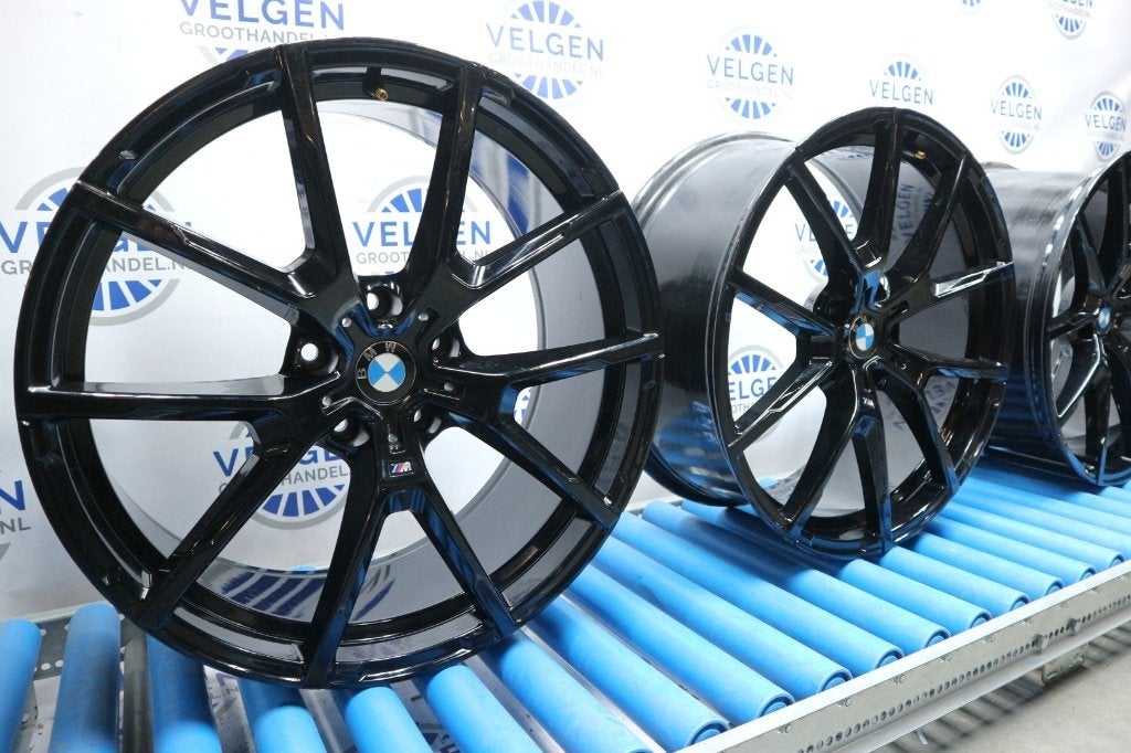BMW 3 serie G20 G21 G28 20 inch velgen zwart 728M, Auto-onderdelen, Banden en Velgen, Ophalen, Gebruikt, 255 mm, Velg(en)