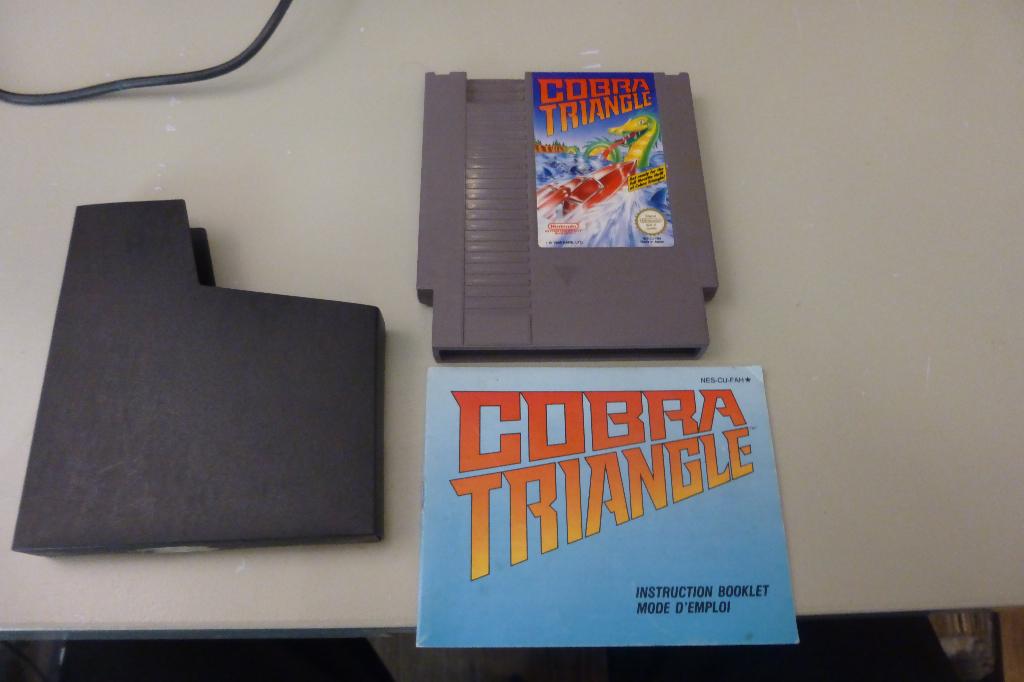 Cobra Triangle, 1 speler, Ophalen, Zo goed als nieuw, Vanaf 3 jaar