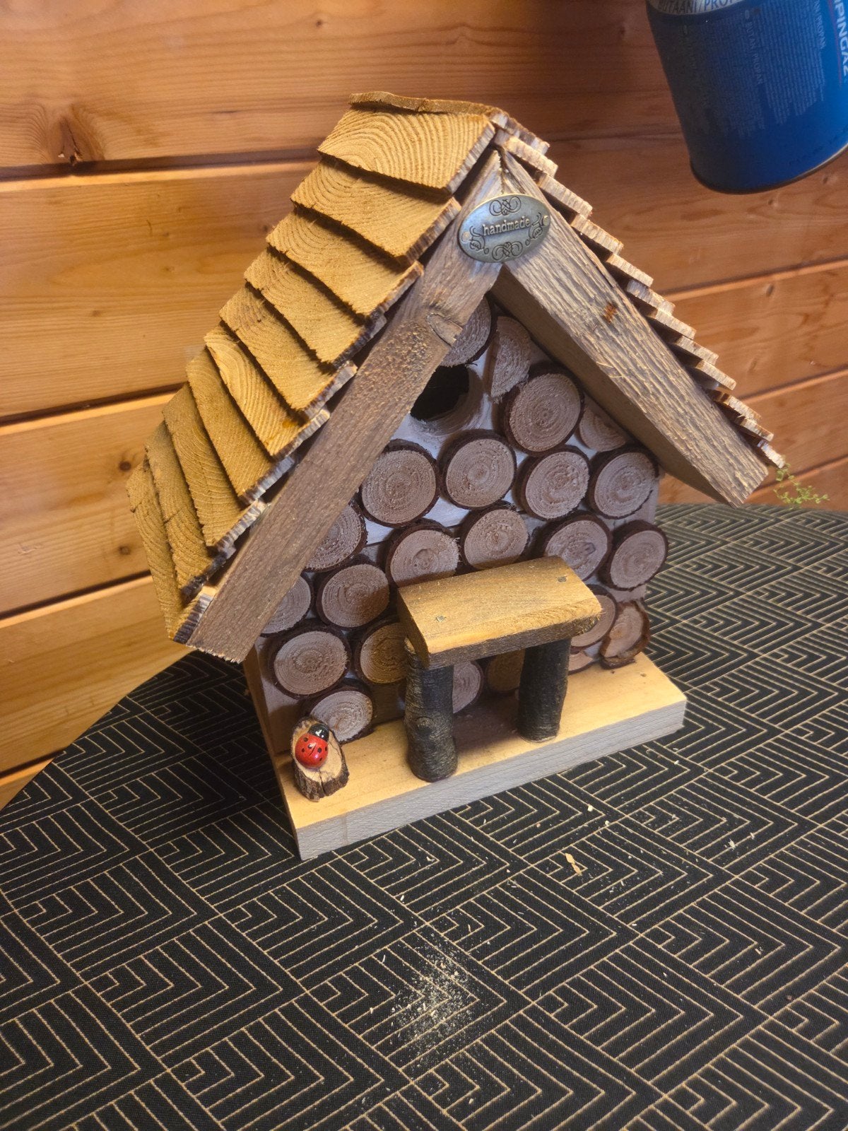 Vogelhuisje "bos vottage" nieuw, Tuin en Terras, Ophalen of Verzenden, Nieuw