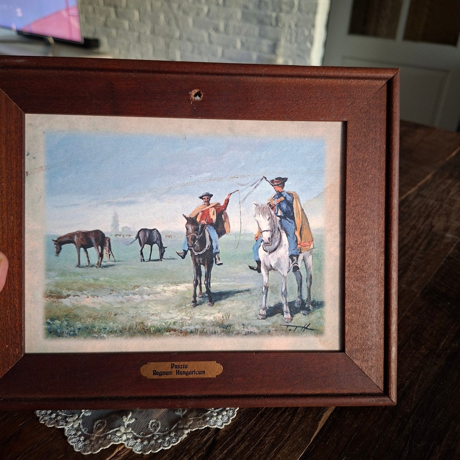 Foto 9 van Hongaarse Vlakte afbeelding  van Soldaten 25x21 cm groot