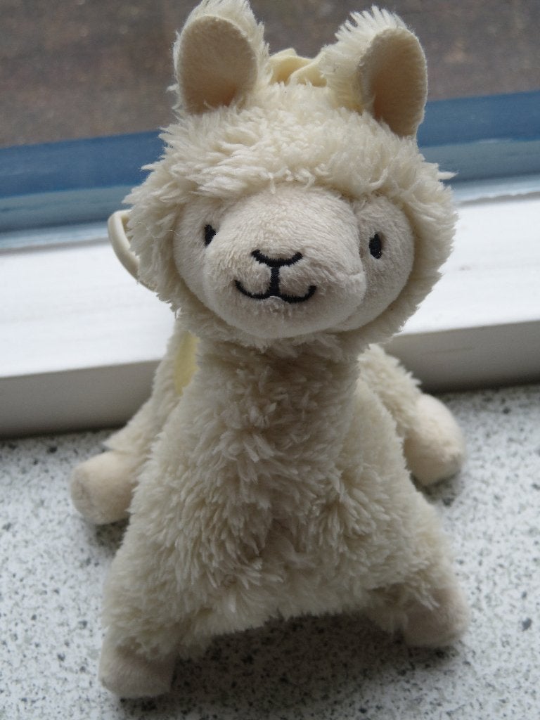 Lama of alpaca van Prenatal buggyspeeltje met trilfunctie, Prénatal, Overige typen, Ophalen of Verzenden, Zo goed als nieuw