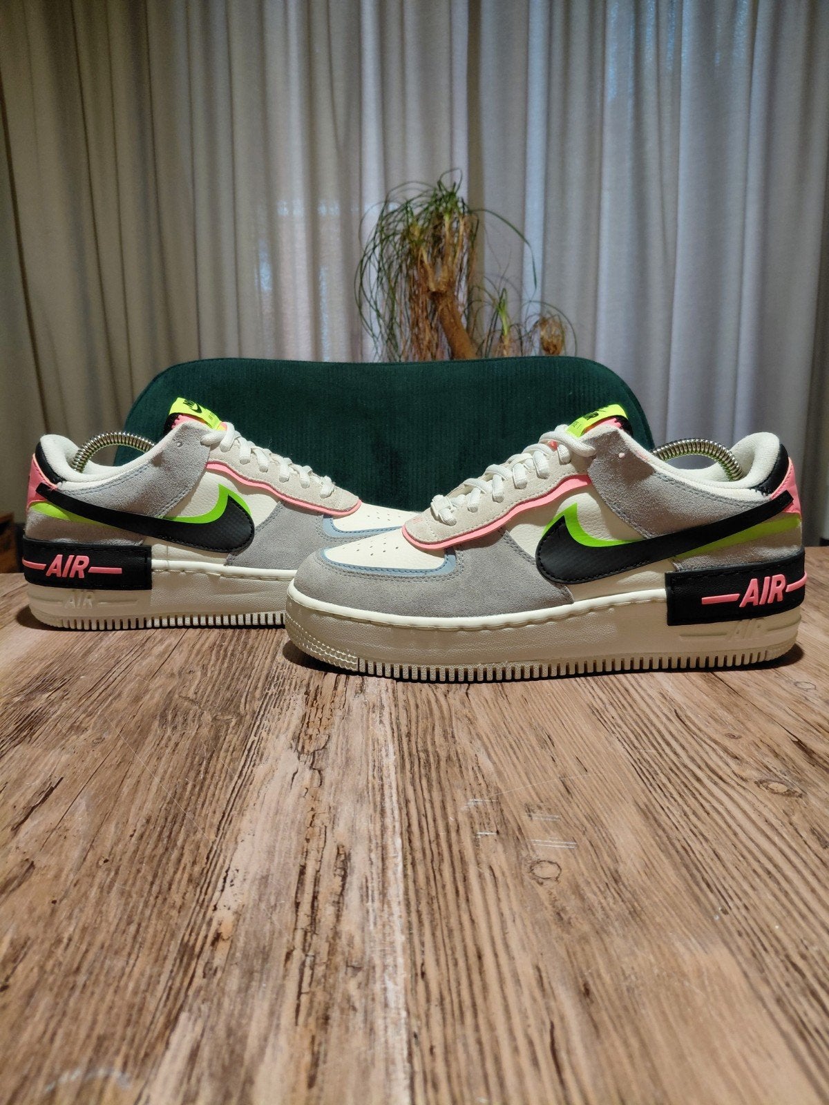 Nike Air Force 1 Shadow 'Sunset Pulse' Size 40, Wit, Nike, Ophalen of Verzenden, Sneakers of Gympen