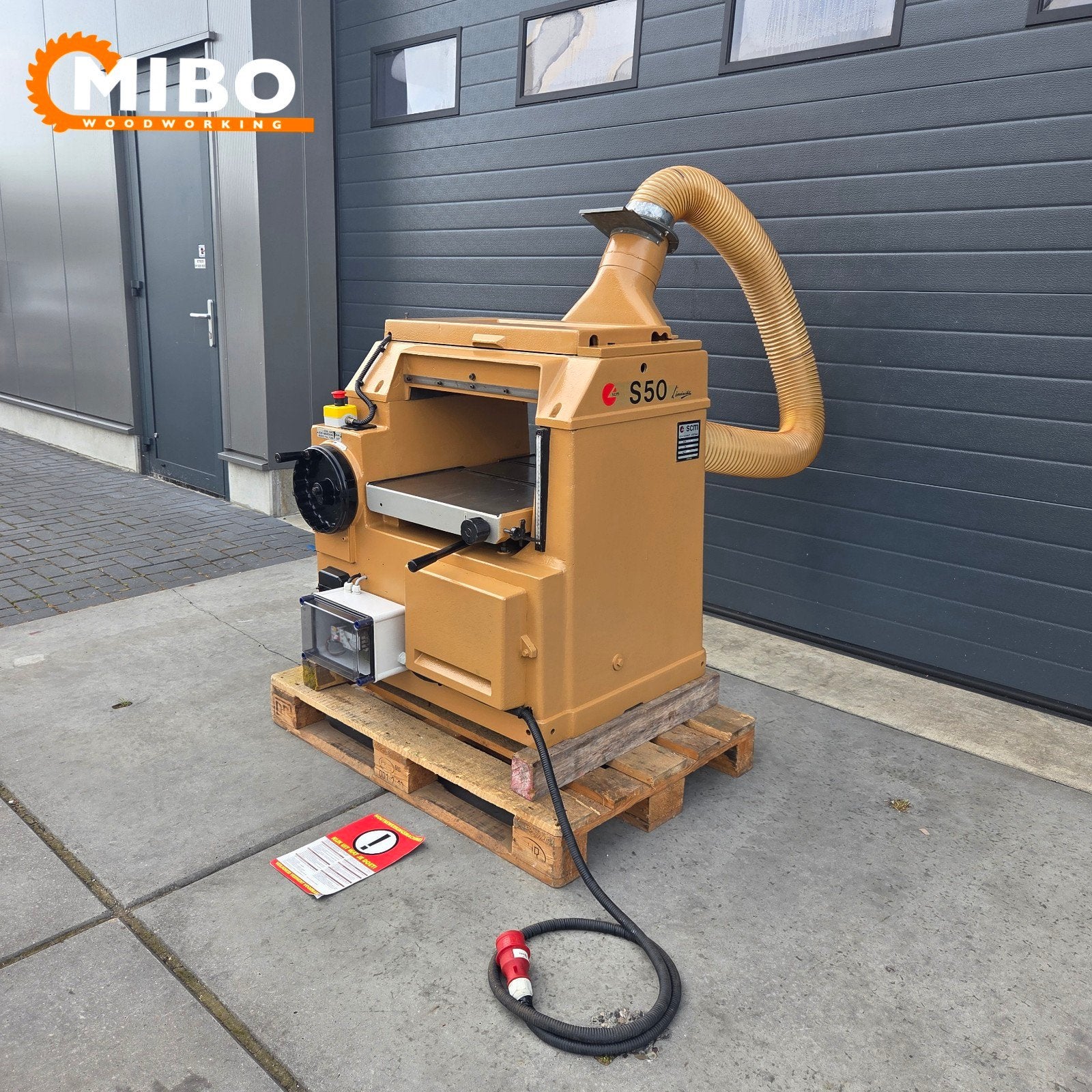SCM Vandiktebank 500mm schaafbank ** skh gekeurd, Ophalen of Verzenden, Zo goed als nieuw, Elektrisch