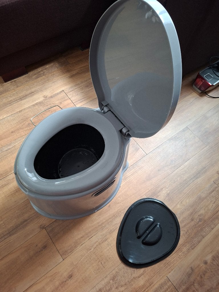 Camping toilet toiletemmer, Ophalen, Gebruikt, Toilet