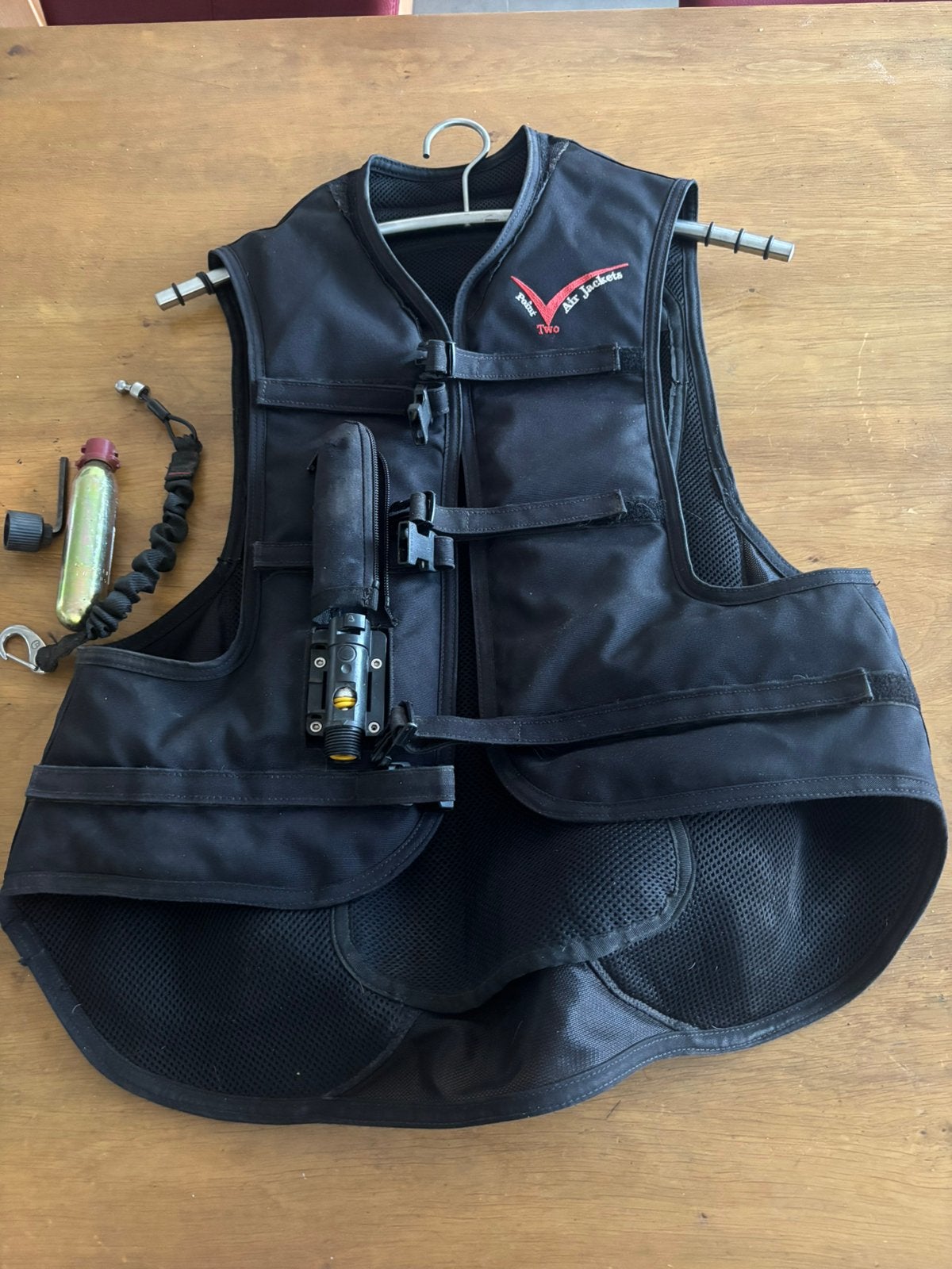 point two airbagvest, Gebruikt, Overige merken, Ophalen of Verzenden, Zwart