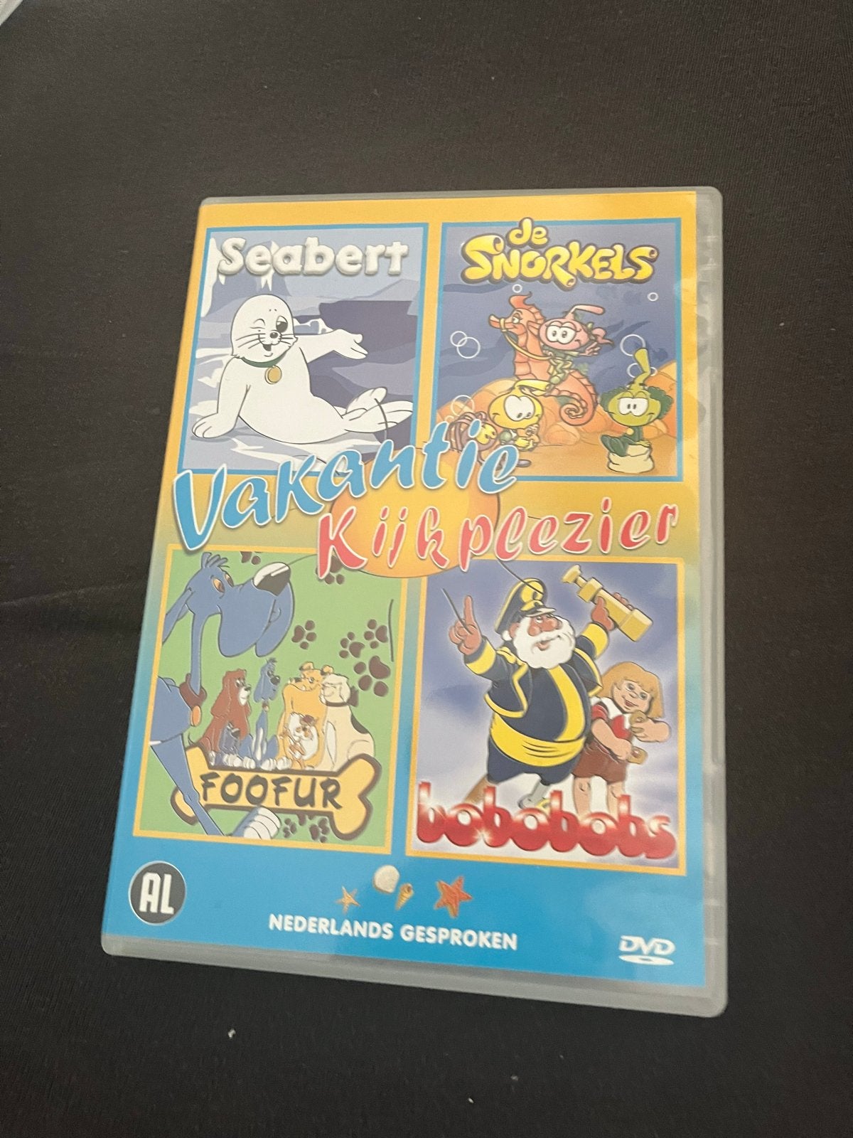 Vakantie Kijplezier DVD: Seabert, Snorkels, Foofur, Bobobobs, Gebruikt, Animatie, Verzamelbox, Alle leeftijden