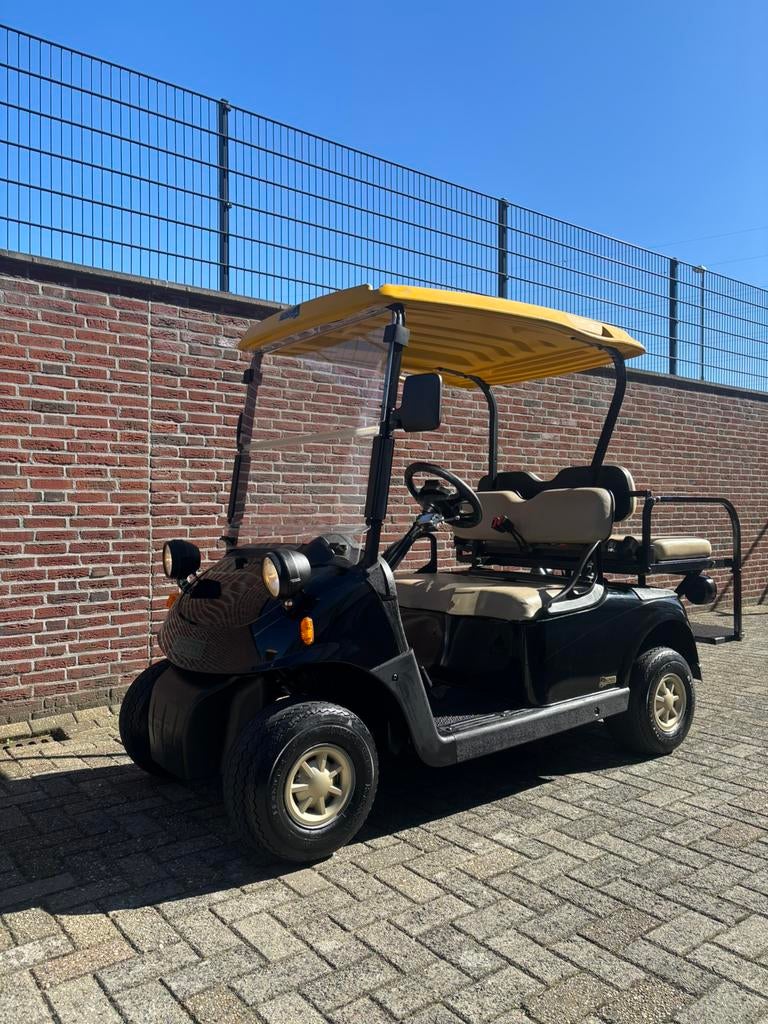 Prachtige Elektrische 4 persoons Golfkar met Duits Kenteken., Ophalen of Verzenden, Zo goed als nieuw, Golfkar