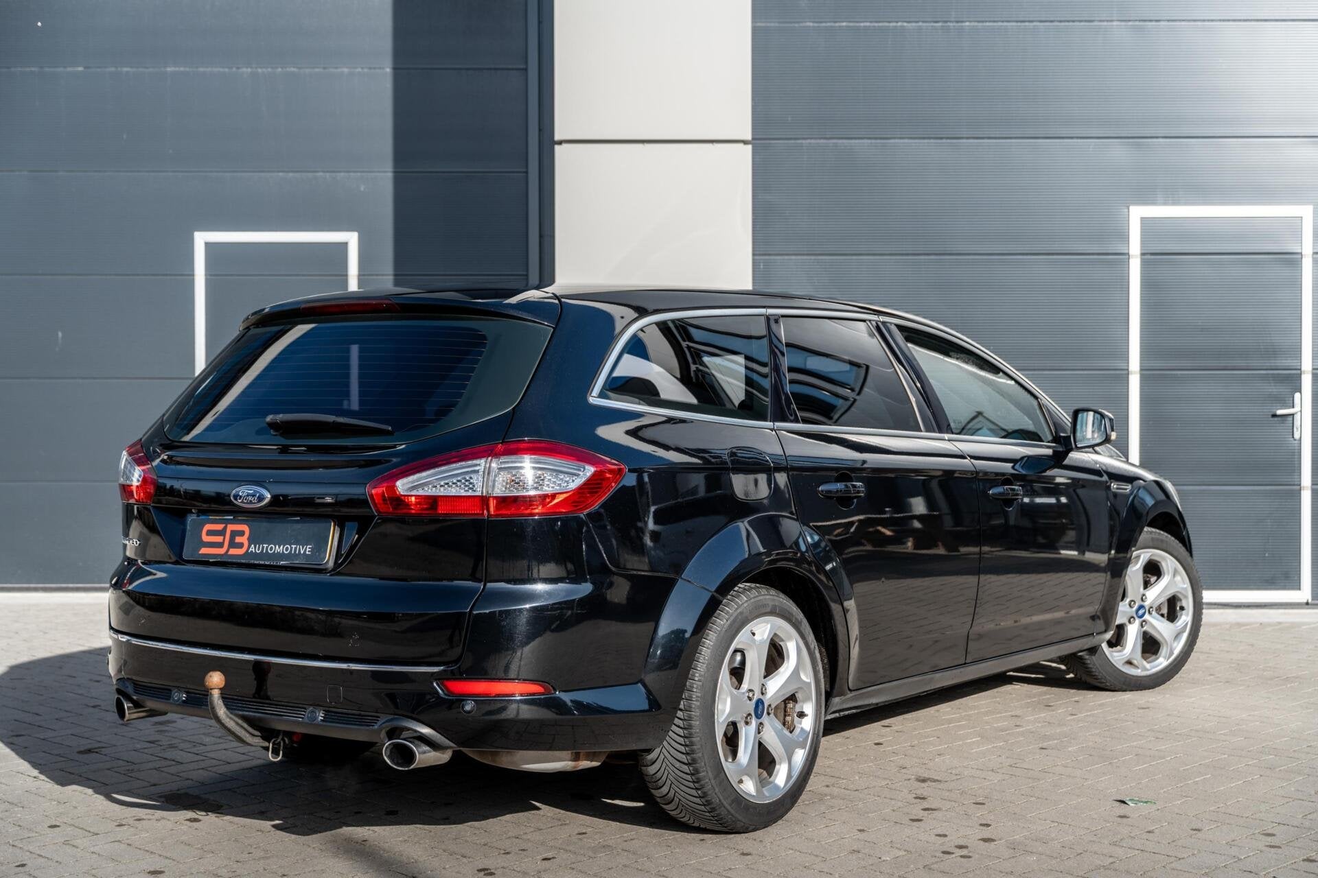Ford Mondeo Wagon 2.0 EcoBoost S-Edition MEMORY|CAM|BOMVOL!, Euro 5, Stof, 1800 kg, Zwart