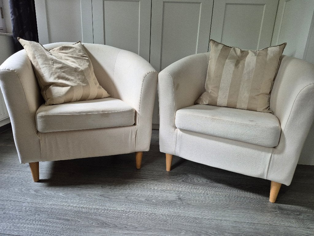 Fauteuils, Huis en Inrichting, Fauteuils, Ophalen, Gebruikt, Minder dan 75 cm, Stof