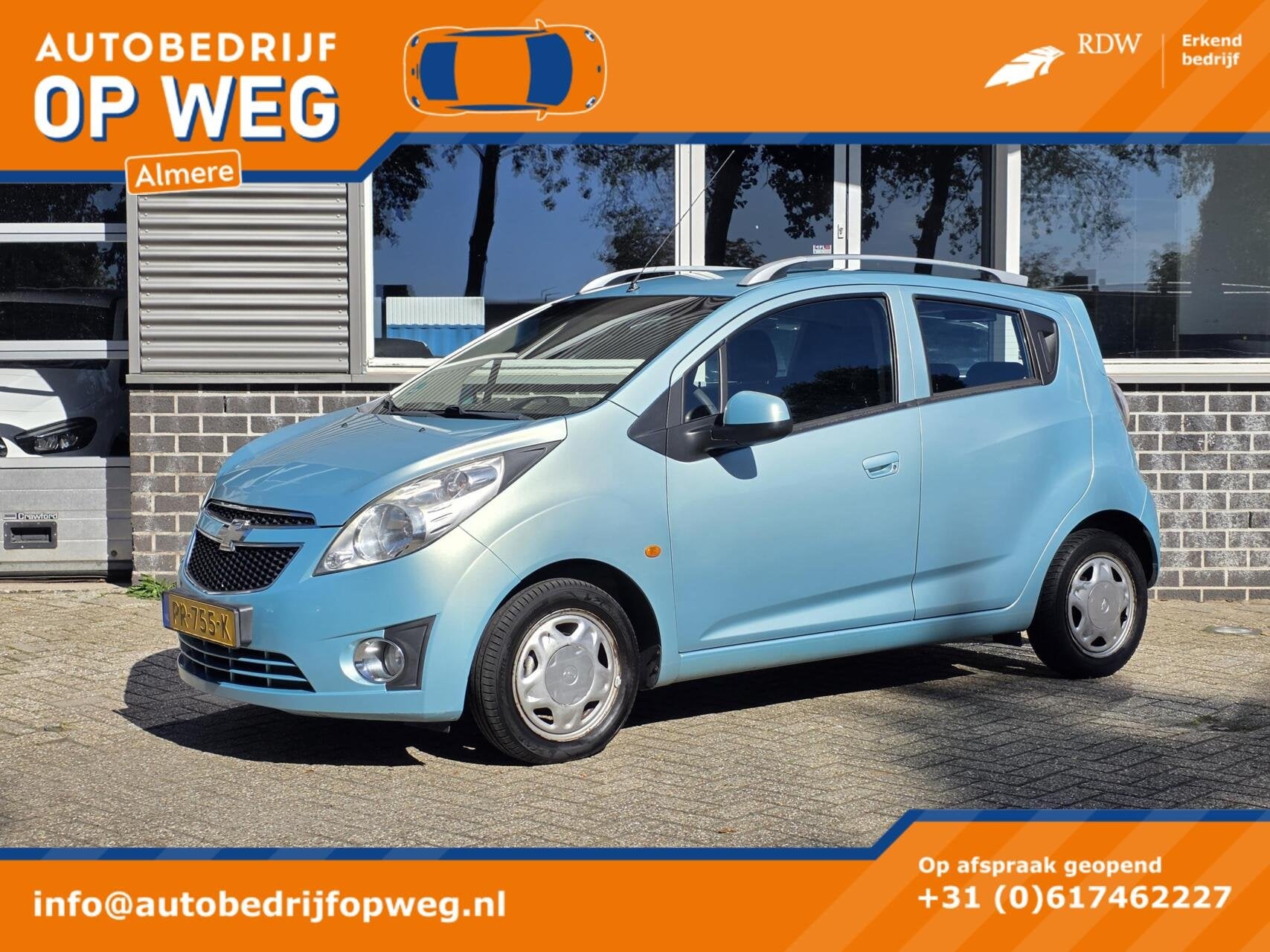 Chevrolet Spark 1.2 16V LT | Airco | Stoelverwarming | Navig, Auto's, Voorwielaandrijving, Gebruikt, 4 cilinders, 82 pk