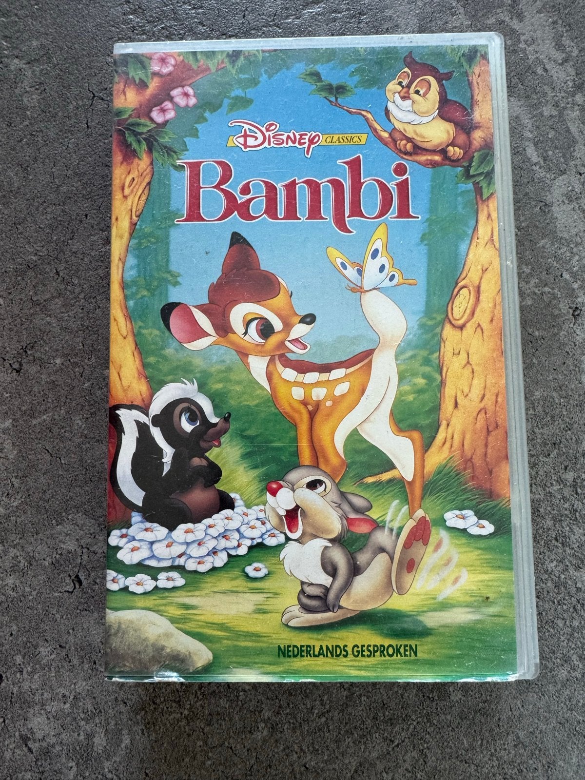Disney Bambi VHS - Nederlands Gesproken, Alle leeftijden, Ophalen of Verzenden, Gebruikt, Overige genres