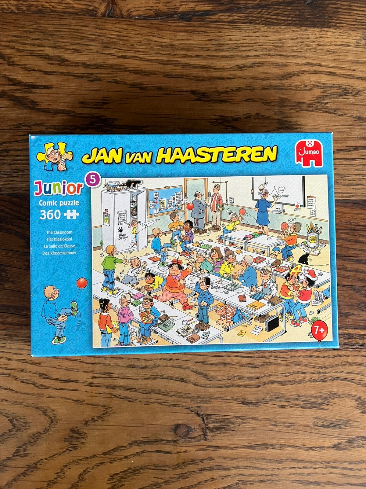 Jan van Haasteren junior legpuzzel Het Klaslokaal 360 st., Ophalen, Minder dan 500 stukjes, Gebruikt, Legpuzzel