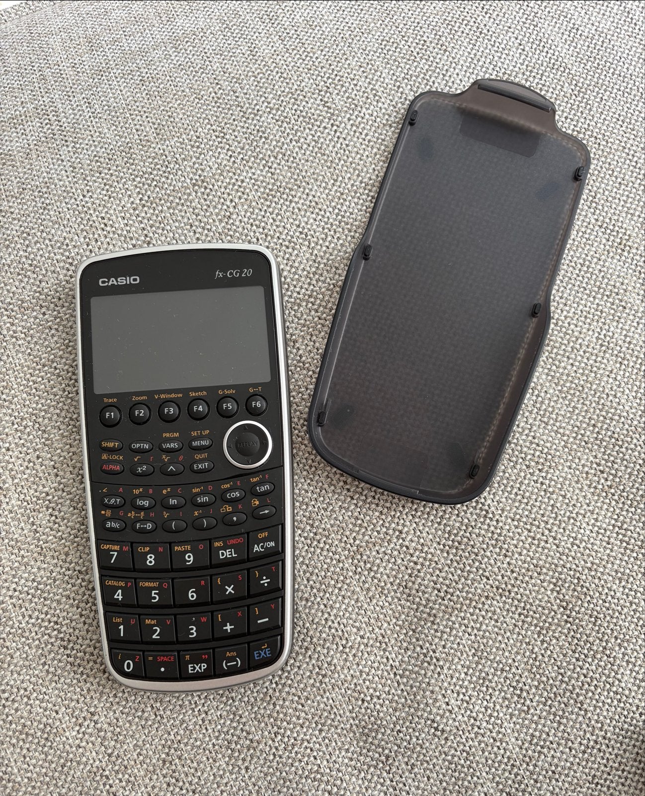Casio fx-CG 20 grafische rekenmachine, Diversen, Ophalen of Verzenden, Grafische rekenmachine, Zo goed als nieuw
