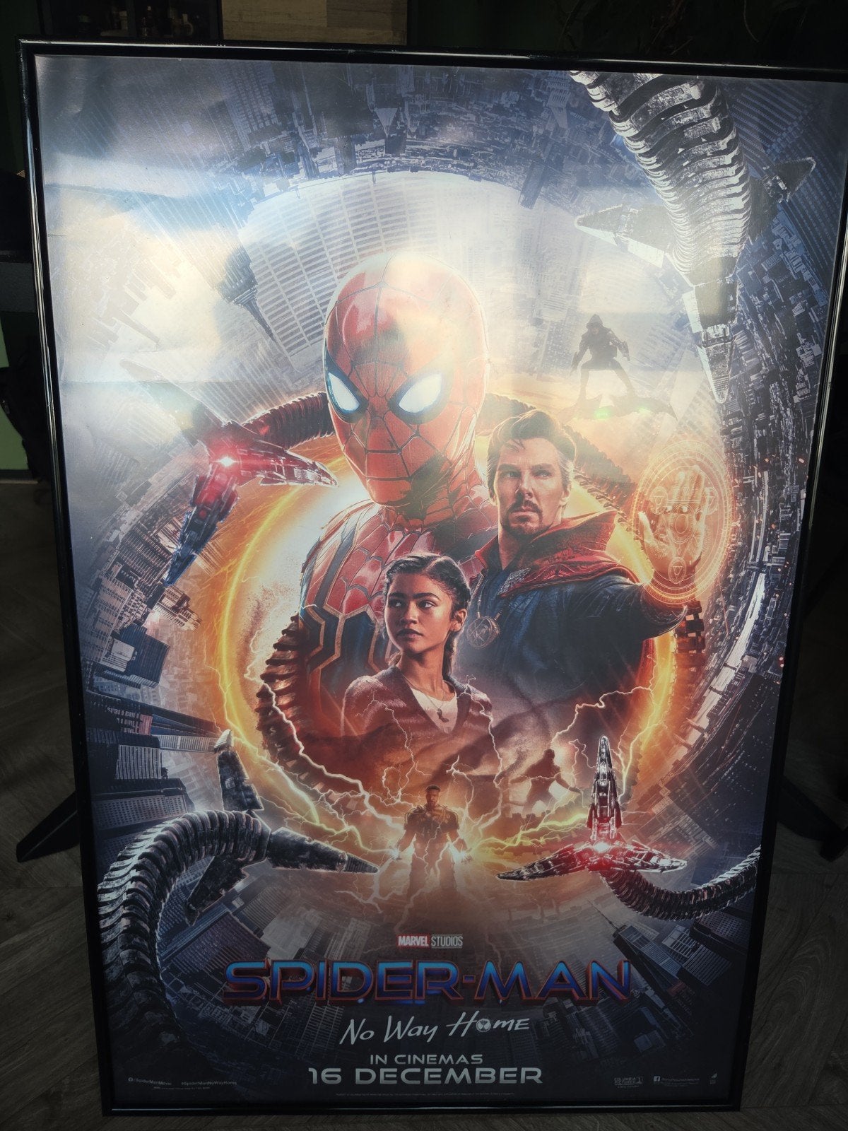 Spider-Man: No Way Home Poster met Lijst, Ophalen, Met lijst, A1 t/m A3, Film en Tv