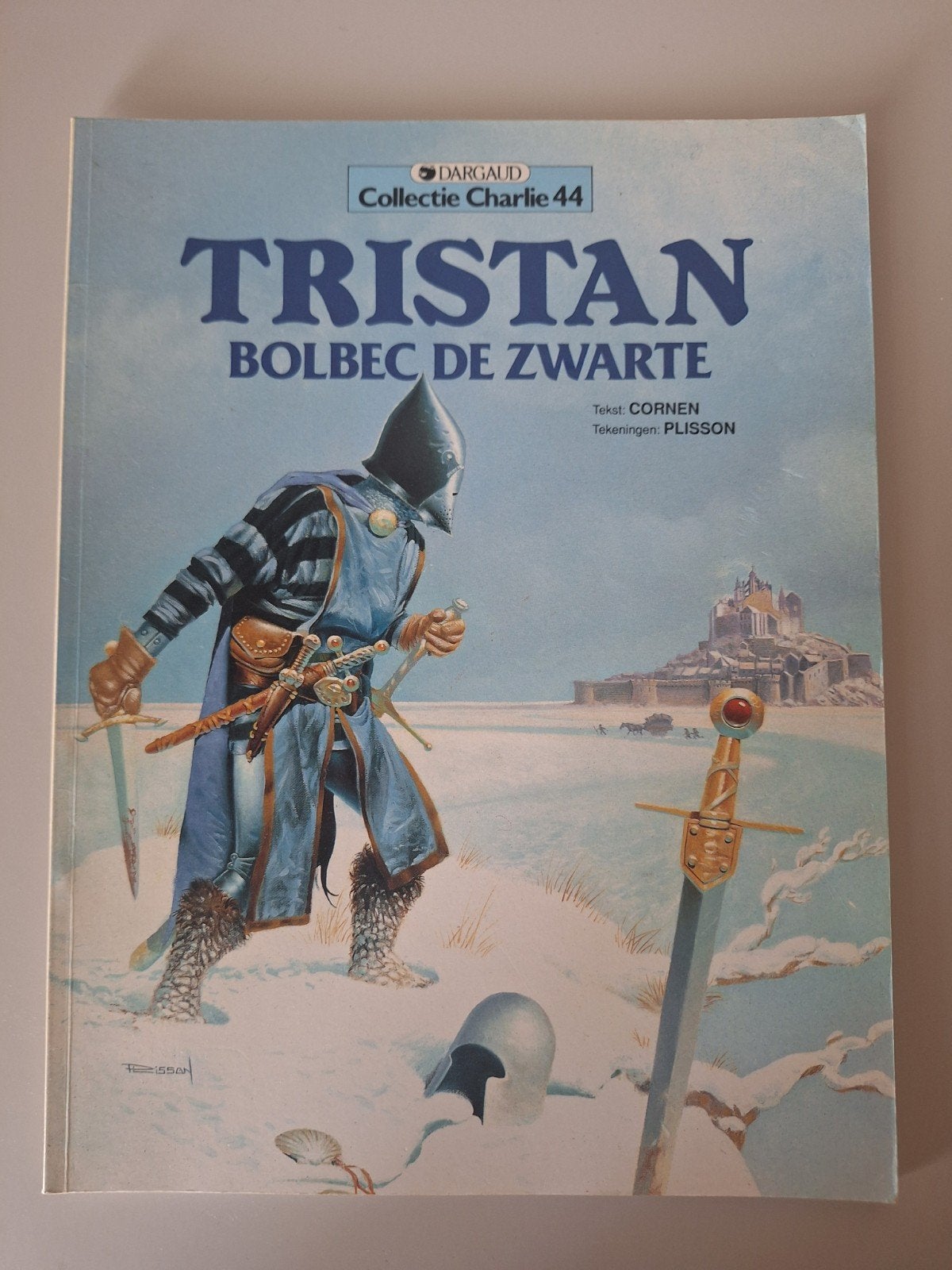 Tristan: Bolbec de Zwarte - Softcover in goede staat, Eén stripboek, Ophalen of Verzenden, Gelezen, Corneille (Tekst), Plisson (Tekeningen)