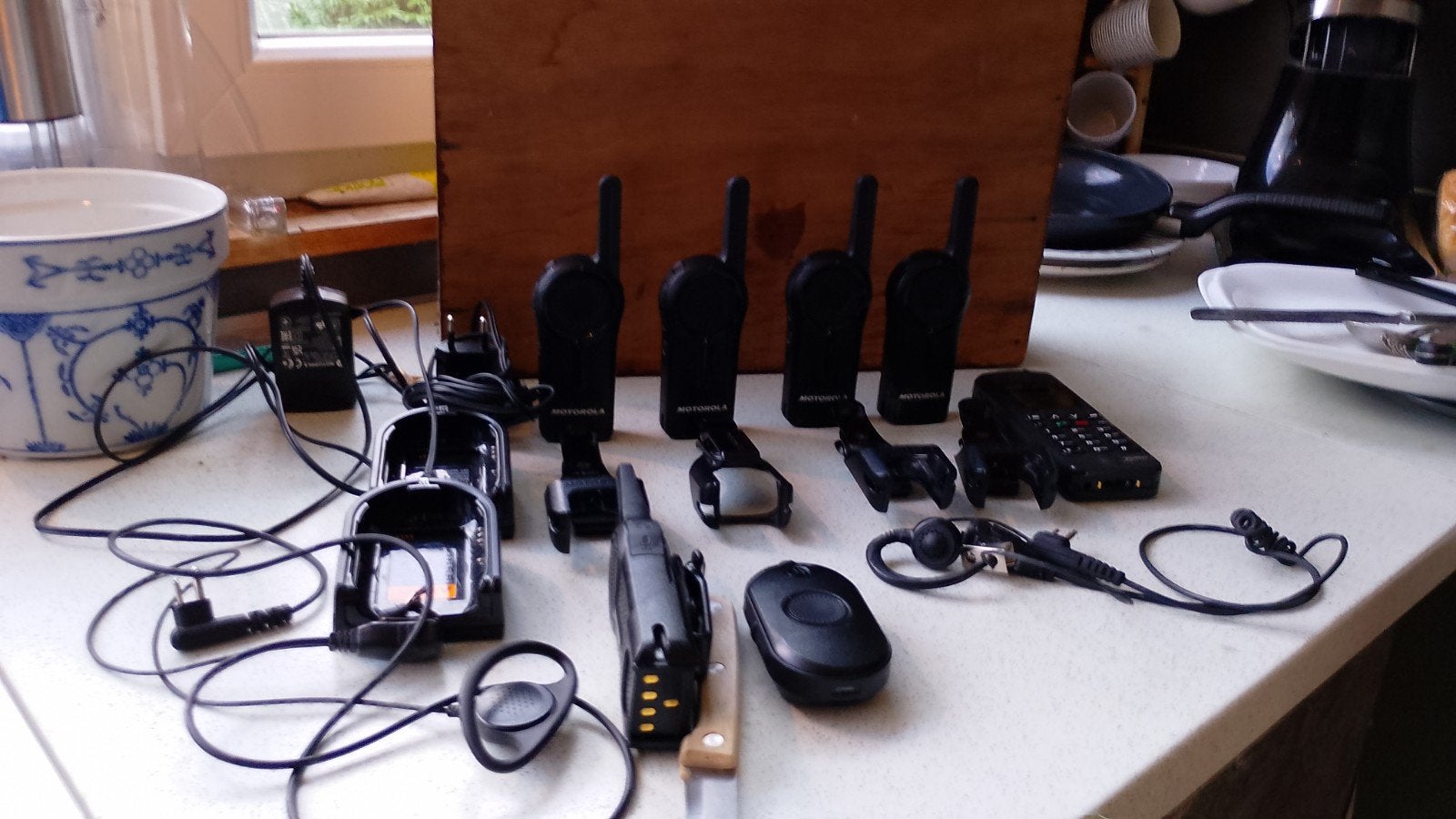 Motorola walki portofoon, Nieuw, Ophalen of Verzenden, Portofoon of Walkie-talkie, Handsfree-functie