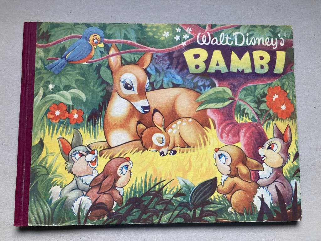 T.K. Prentenboek Bambi Compleet met plaatjes, Ophalen of Verzenden, Gelezen, Walt Disney, Prentenboek