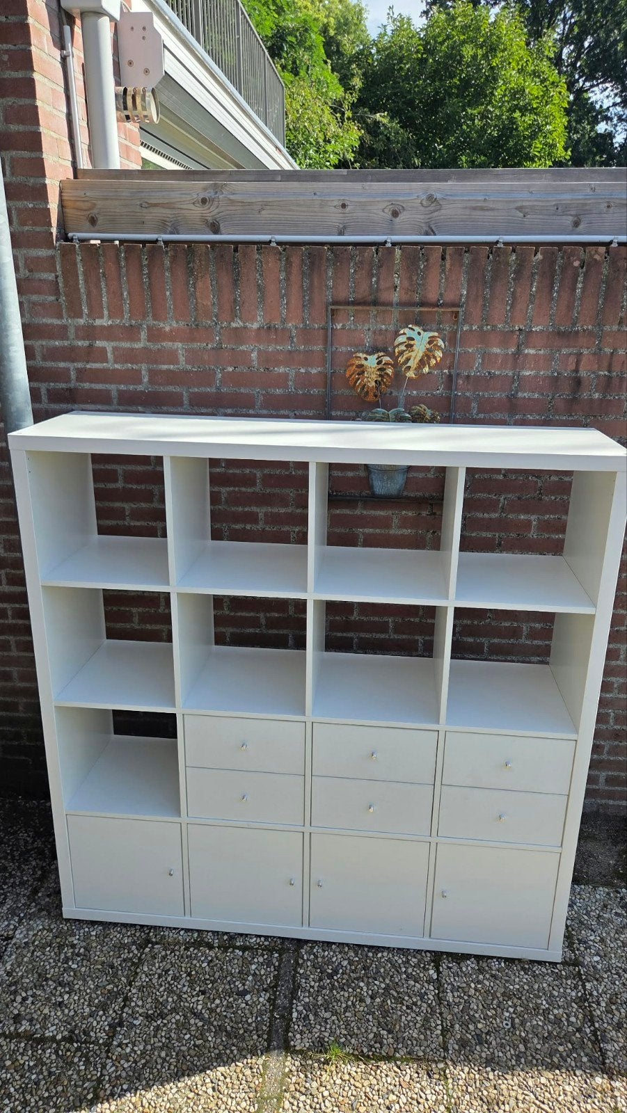IKEA KALLAX Kast 147x147cm met lades en deurtjes, Ophalen, Zo goed als nieuw
